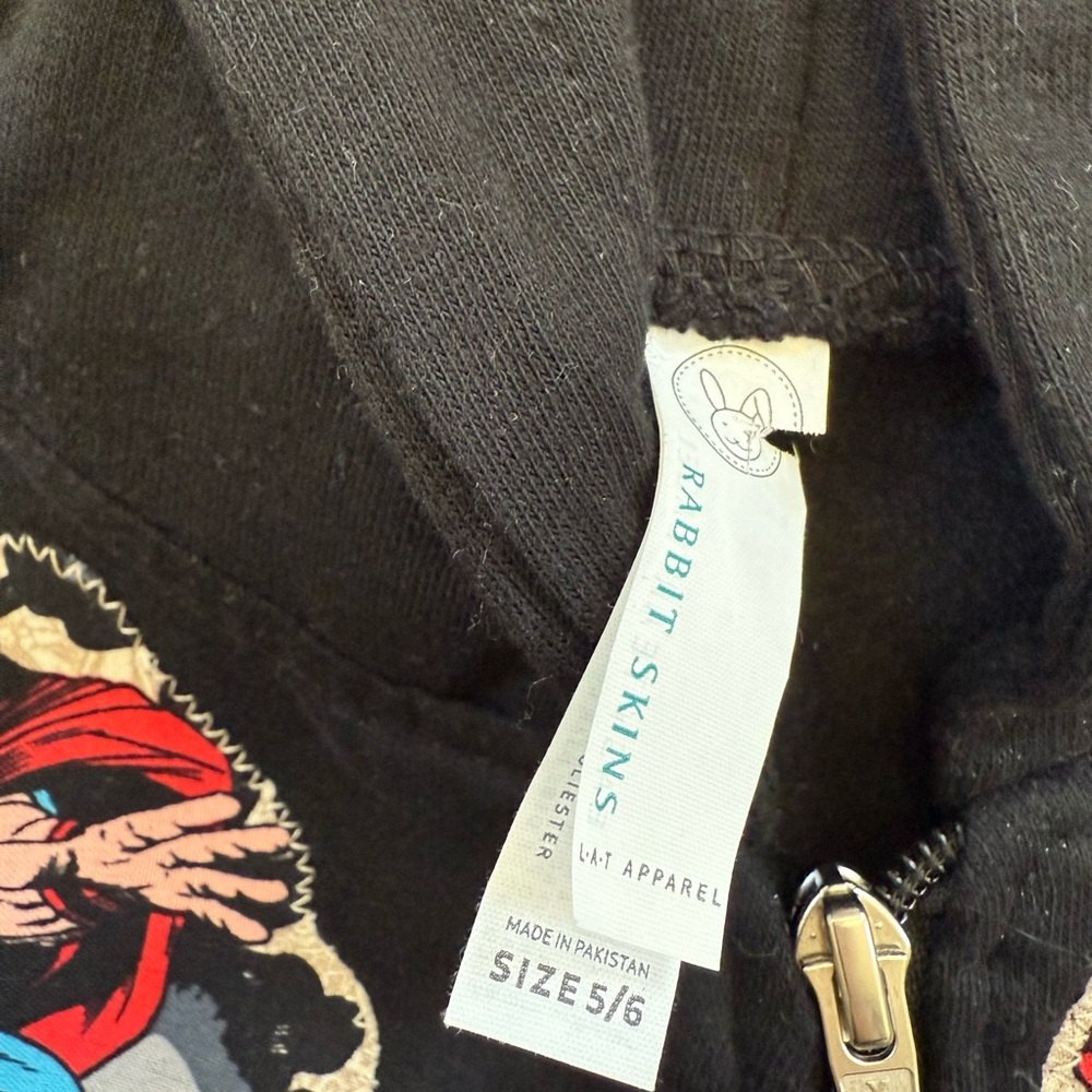 Marvel Superhero Black Hoodie - Picture 3 of 3